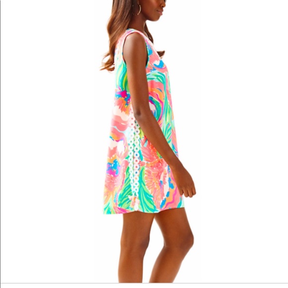 NWT Lilly Pulitzer Sz 2 Stella Shift Dress - Picture 4 of 16